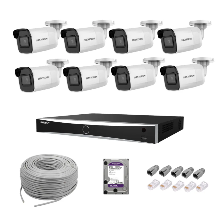 8 channel Kit HIK viison